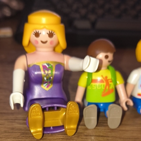 Lot of 6 Playmobil Klickie Figures - Princess & City Life Collection Like New - Picture 2 of 13